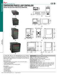 Thumbnail of document Data Sheet - 16B 1/16 DIN Temperature/Process Controller